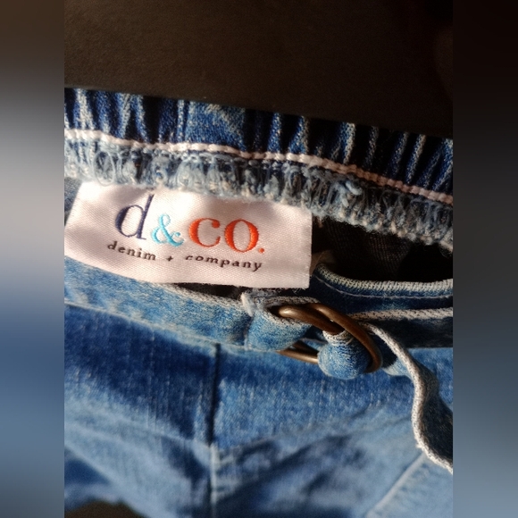 Blue Denim Shorts - Picture 4 of 4